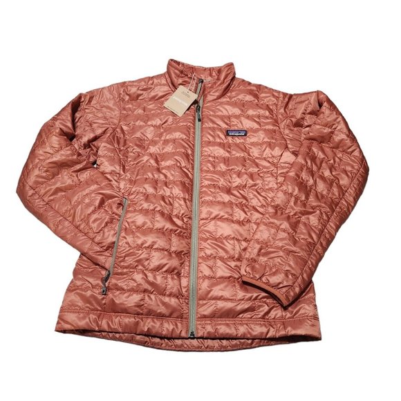 Patagonia Nano Puff Jacket for Men Small- Burl Red 84212